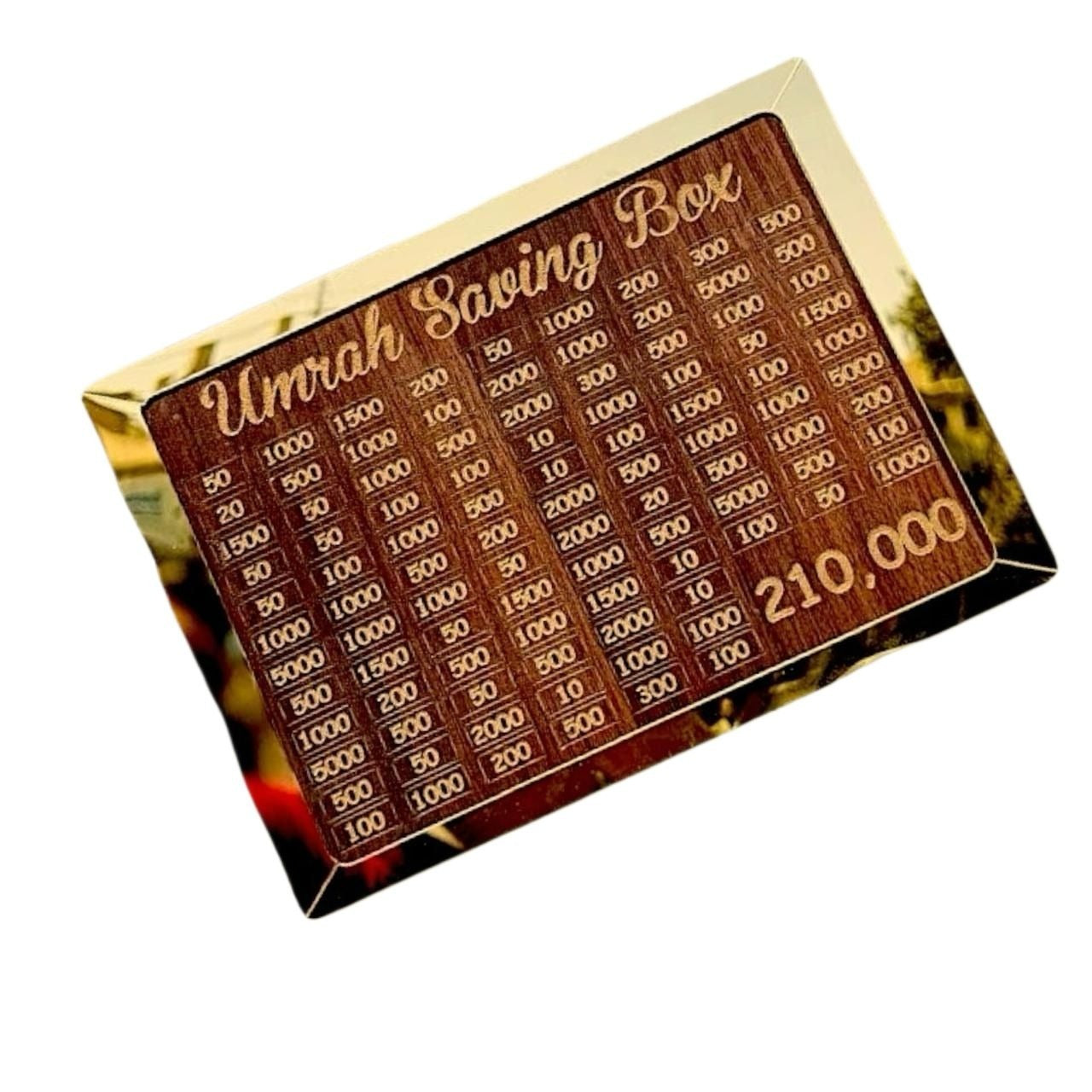 Umrah Saving Box - Box For Umrah Saving