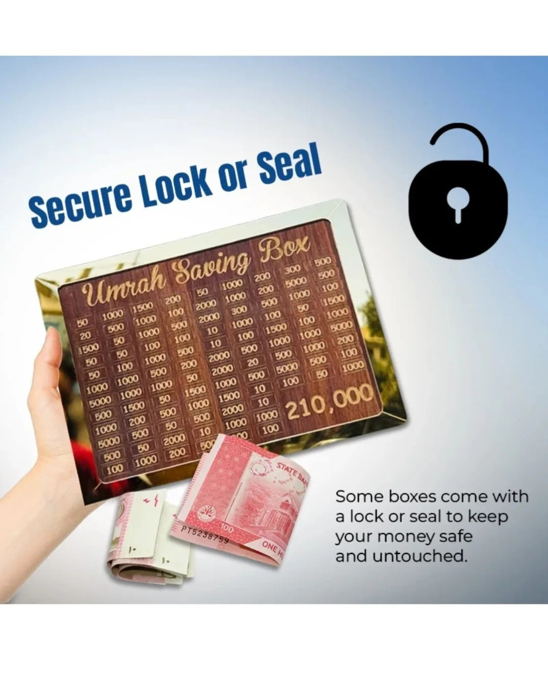 Umrah Saving Box - Box For Umrah Saving