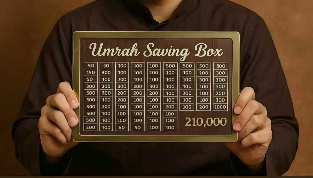 Umrah Saving Box - Box For Umrah Saving