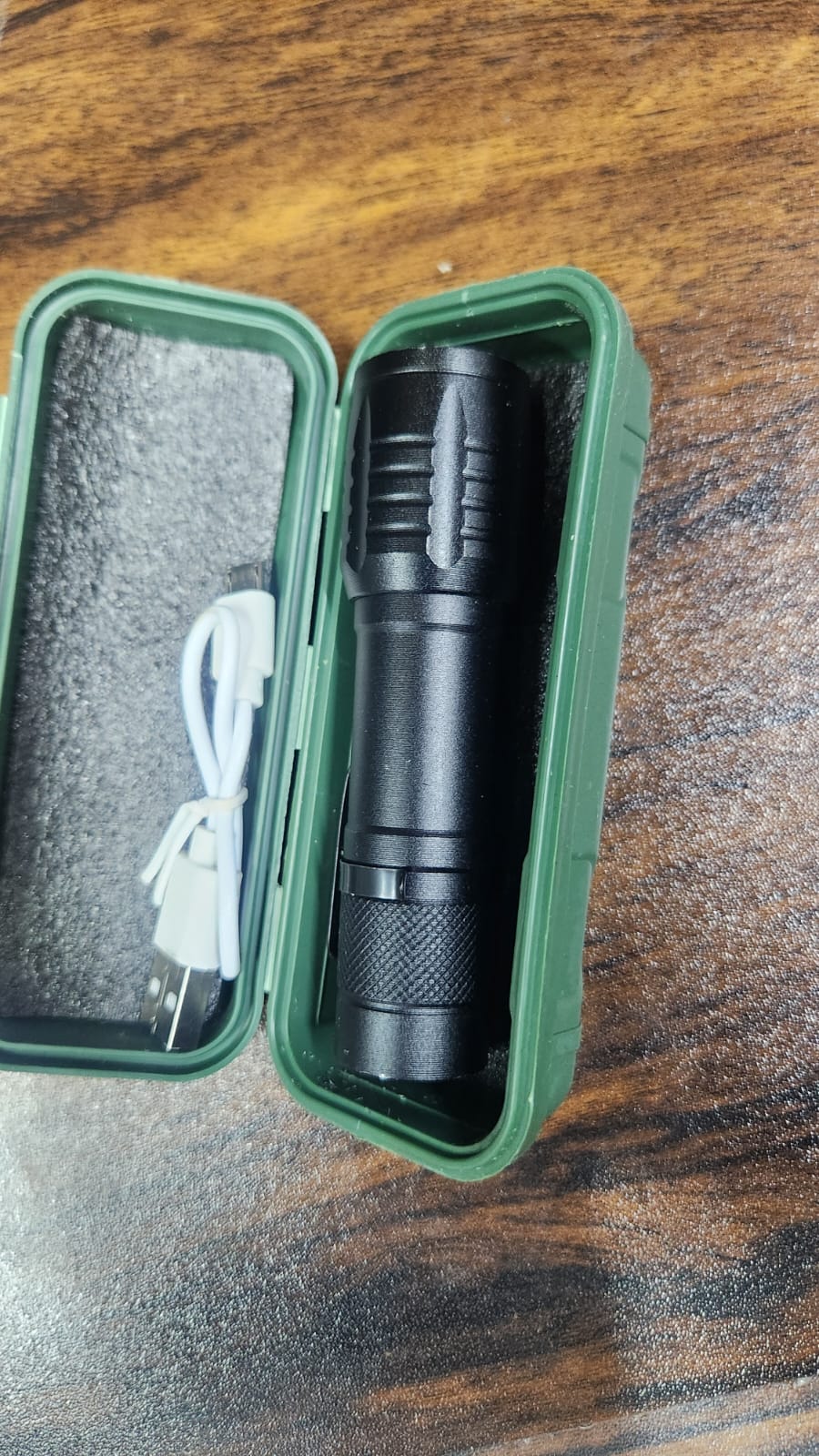 Mini Rechargeable Torch with Side Light
