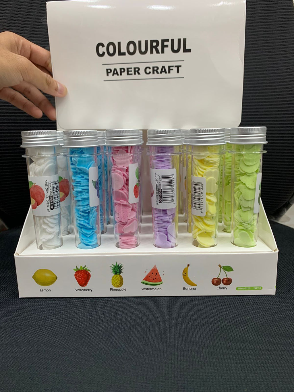 200 PCS Disposable Paper Soap with Portable Tube Bottle