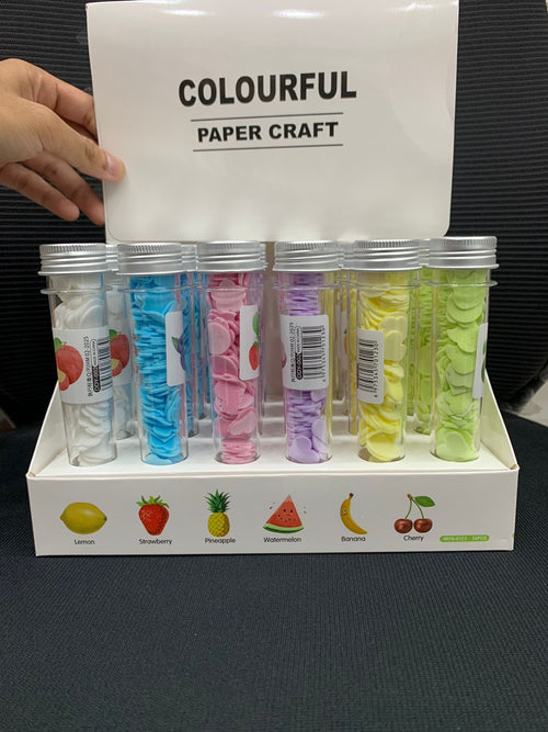 200 PCS Disposable Paper Soap with Portable Tube Bottle